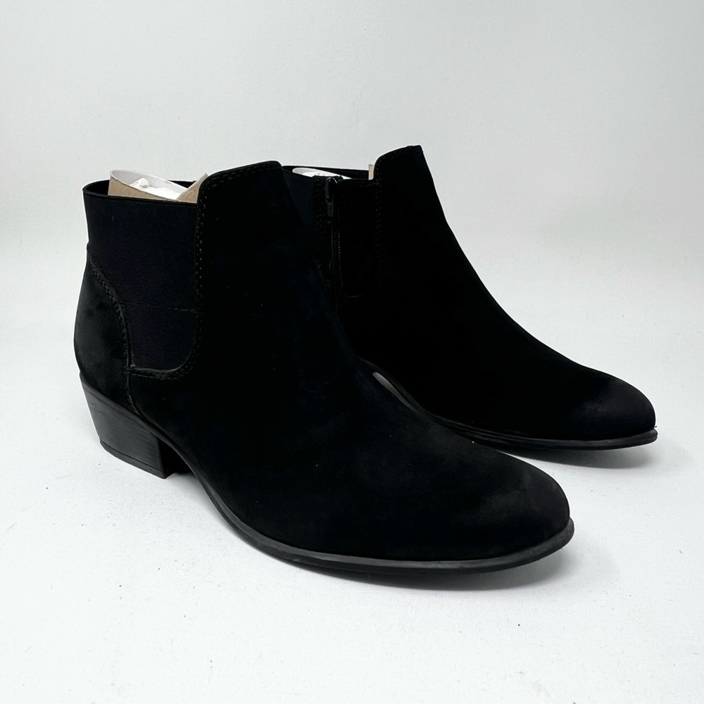 Steve Madden Black Ankle Booties